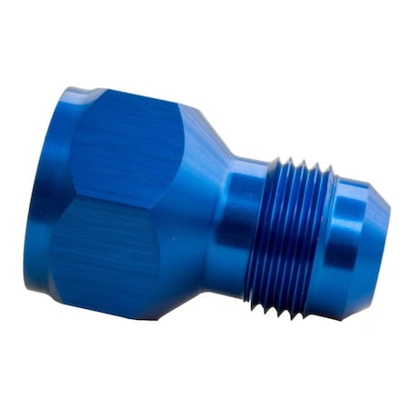 FITTINGS 10 AN Female To 8 AN Male Anodized Blue Aluminum Single